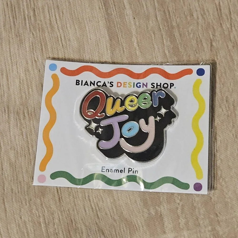 Lot Of 10 Enamel Gay Pride Pins She He They Rainbow Queer Joy  Human Lot #4
